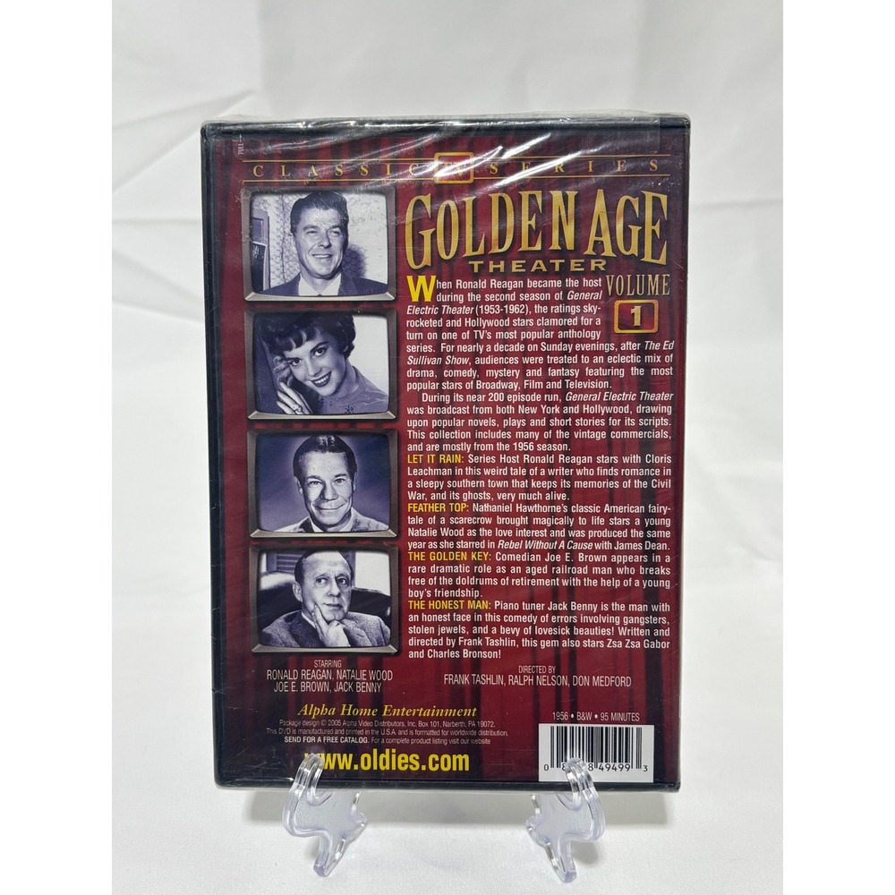 Golden Age Vol 1 DVD General Electric Theater TV Series 1956 B&W New Sealed Rare - Picture 2 of 3